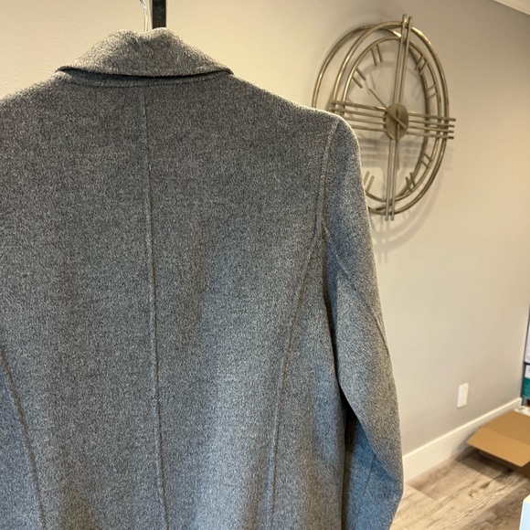Maje Grey wool coat size 40 - Picture 6 of 9